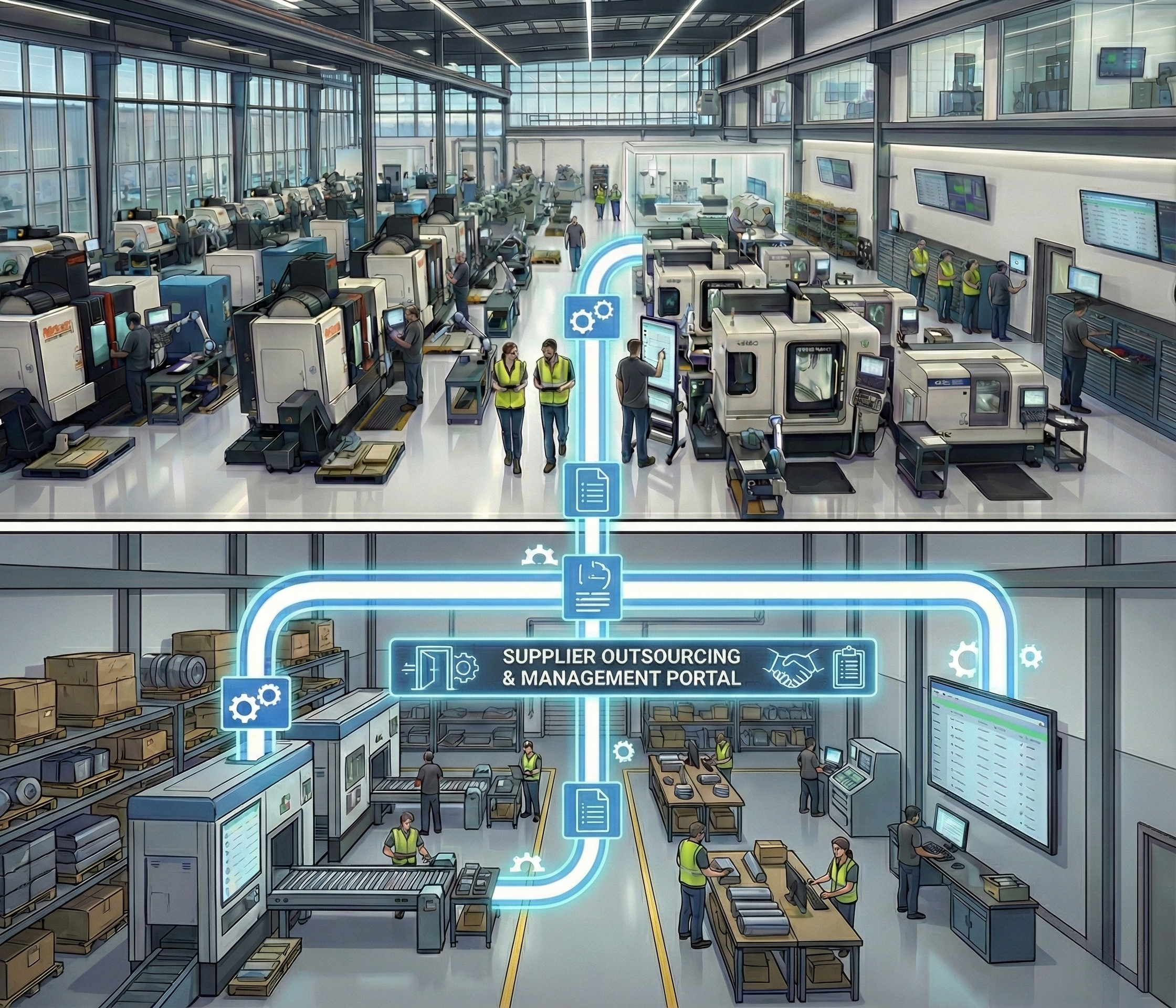 Connected shop floor